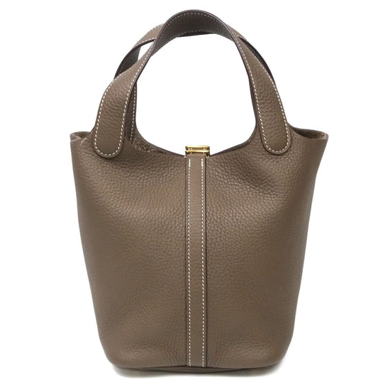 Hermès Picotin Lock 18 Etoupe 18 Clemence Gold Hardware