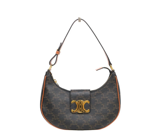 Celine medium Ava triomphe bag canvas