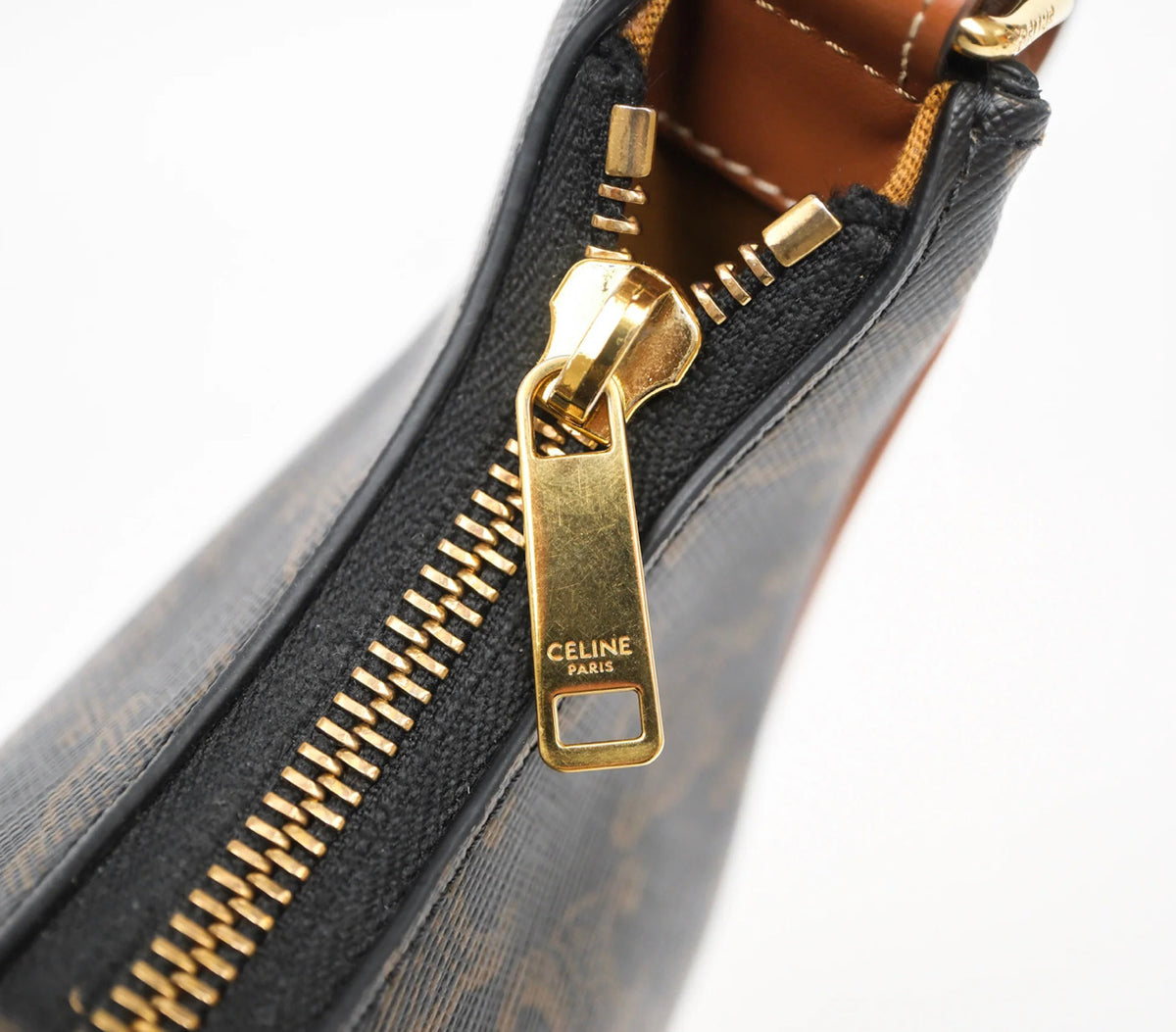Celine medium Ava triomphe bag canvas