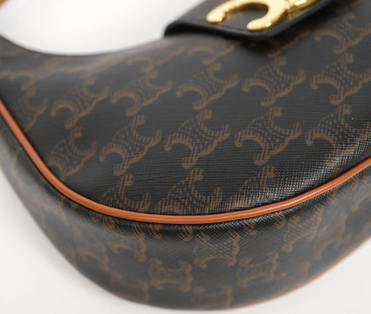 Celine medium Ava triomphe bag canvas