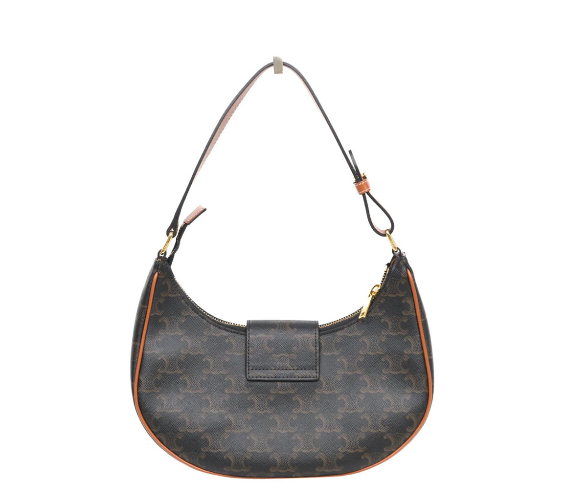 Celine medium Ava triomphe bag canvas
