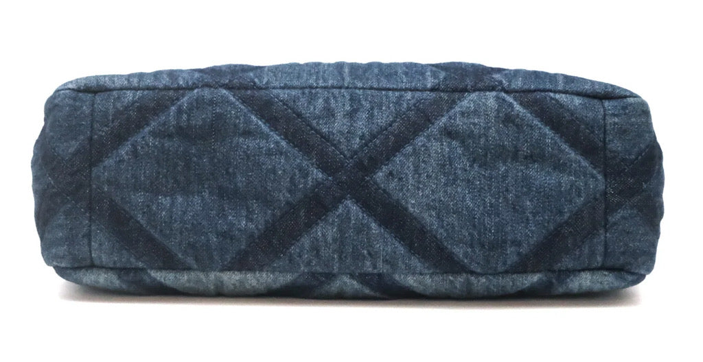 Chanel 19 Medium Dark Denim Mixed Hardware
