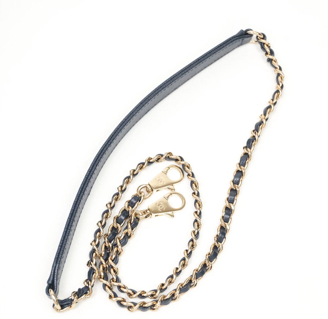 Chanel Small Coco Handle Quilted Navy Blue Caviar Gold Hardware 2021 (30 series)