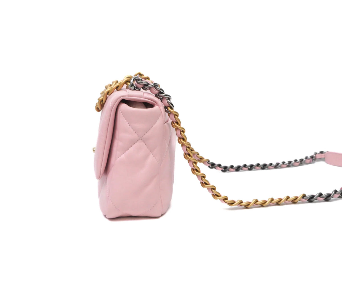 Chanel 19 small pink