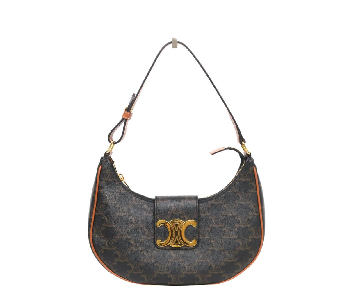 Celine medium Ava triomphe bag canvas