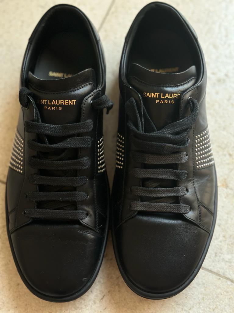 YSL SL06 Court Leather Signature Sneaker