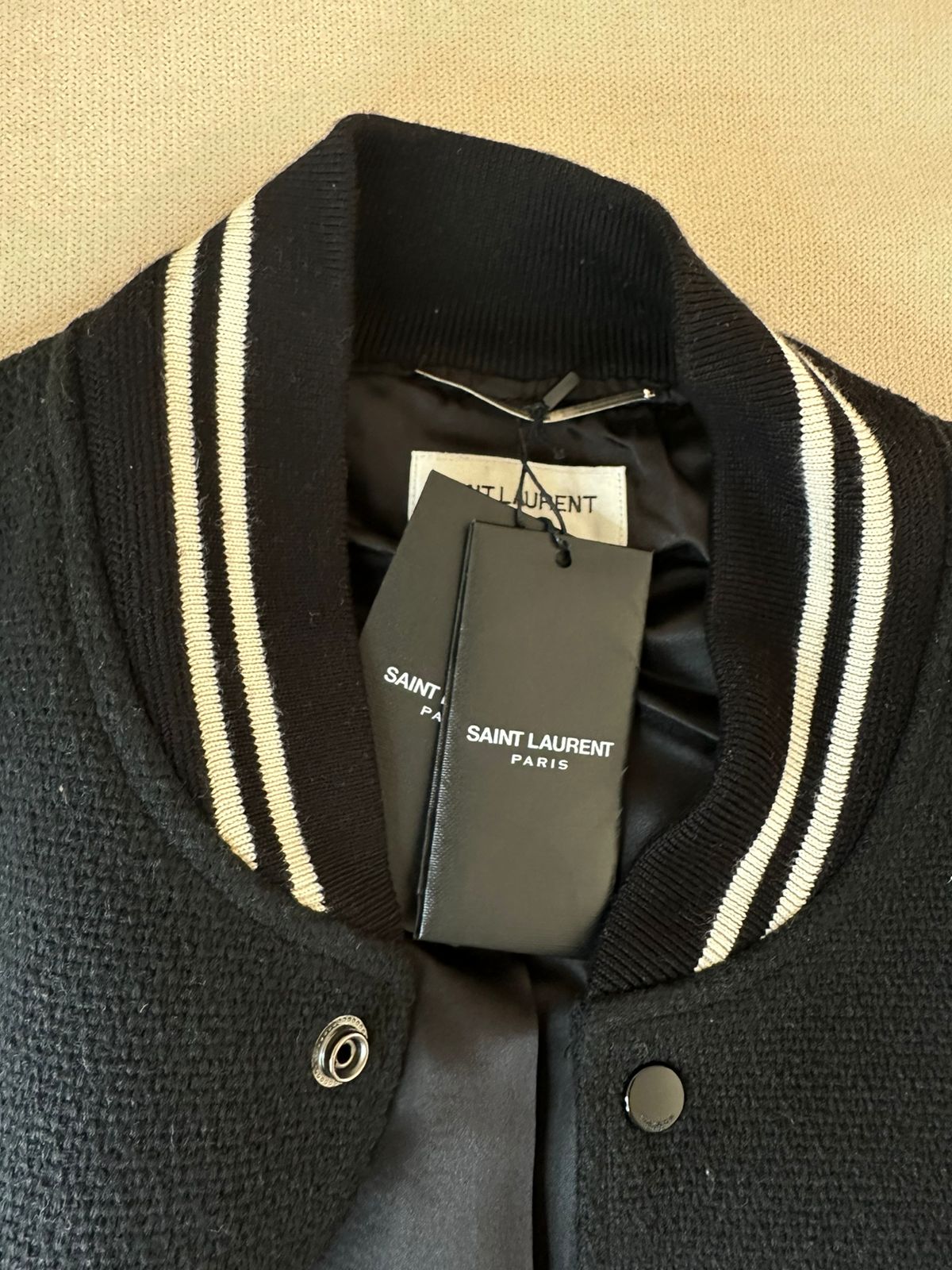 YSL Wool Teddy con Logo